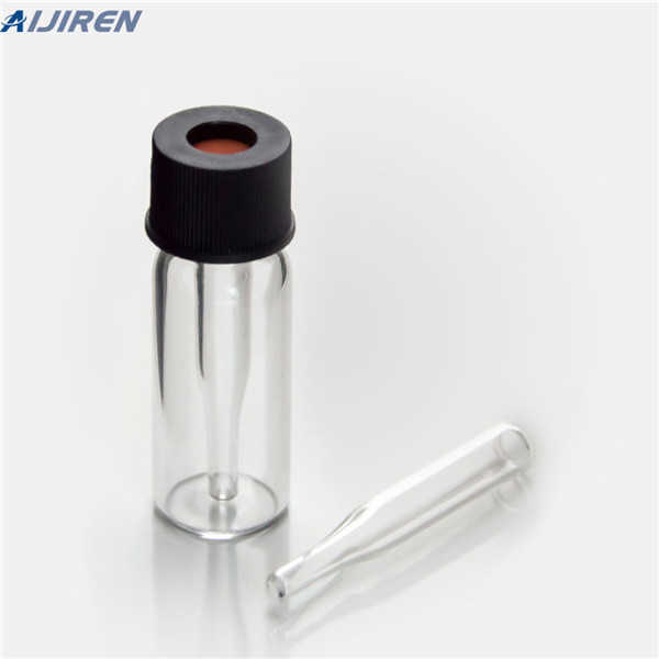 Buy clear glass vials with caps for sale for Waters HPLC